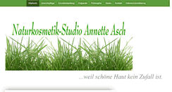 Desktop Screenshot of kosmetik-bottrop.de